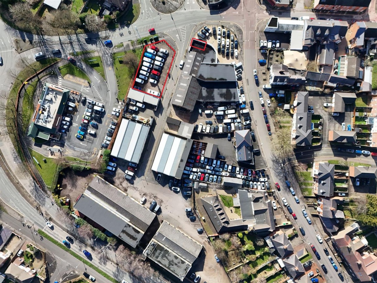 Forcourt & Sales Pitch, Leicester Road/North Street, Wigston