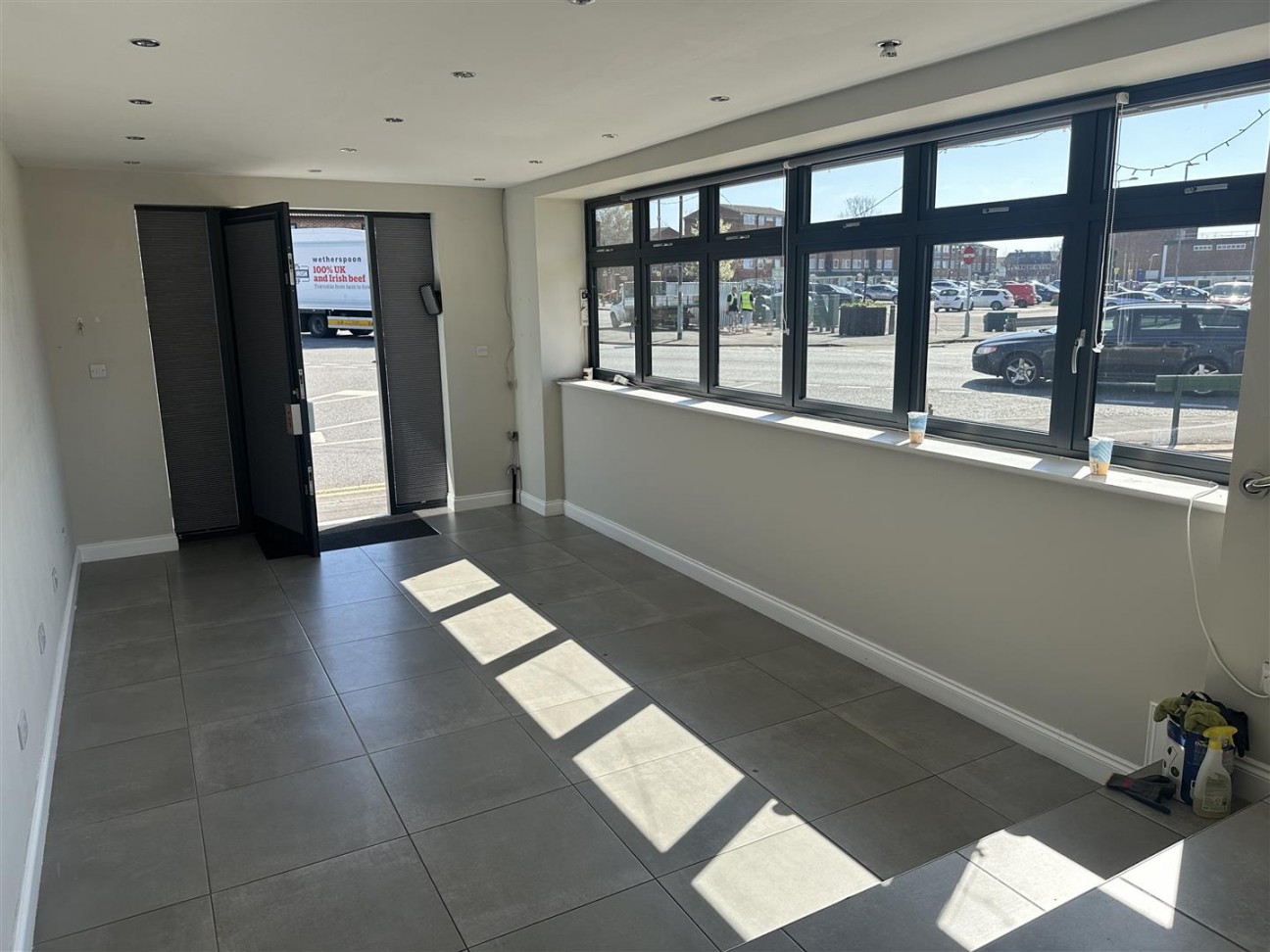 Forcourt & Sales Pitch, Leicester Road/North Street, Wigston