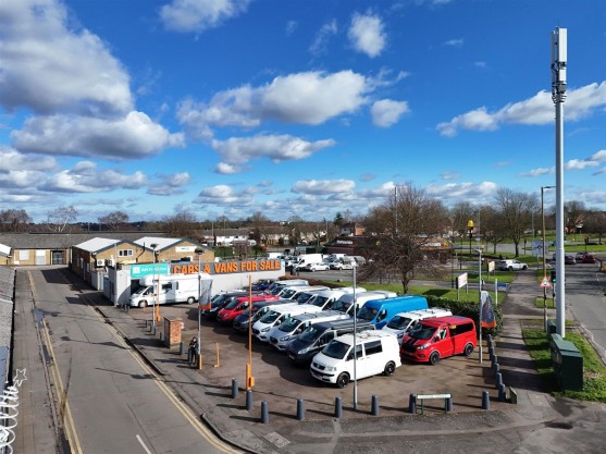Forcourt & Sales Pitch, Leicester Road/North Street, Wigston