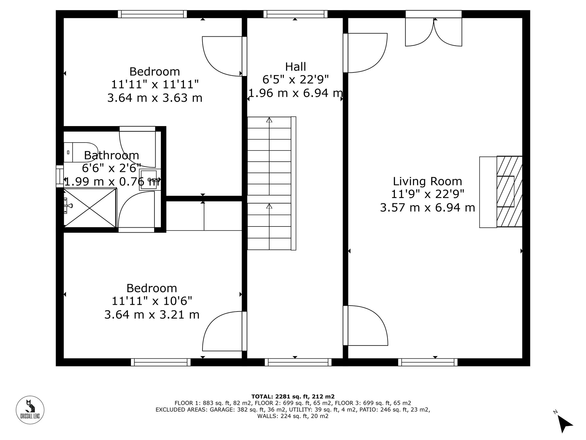 Floorplan for Miller Way, Great Cambourne, CB23