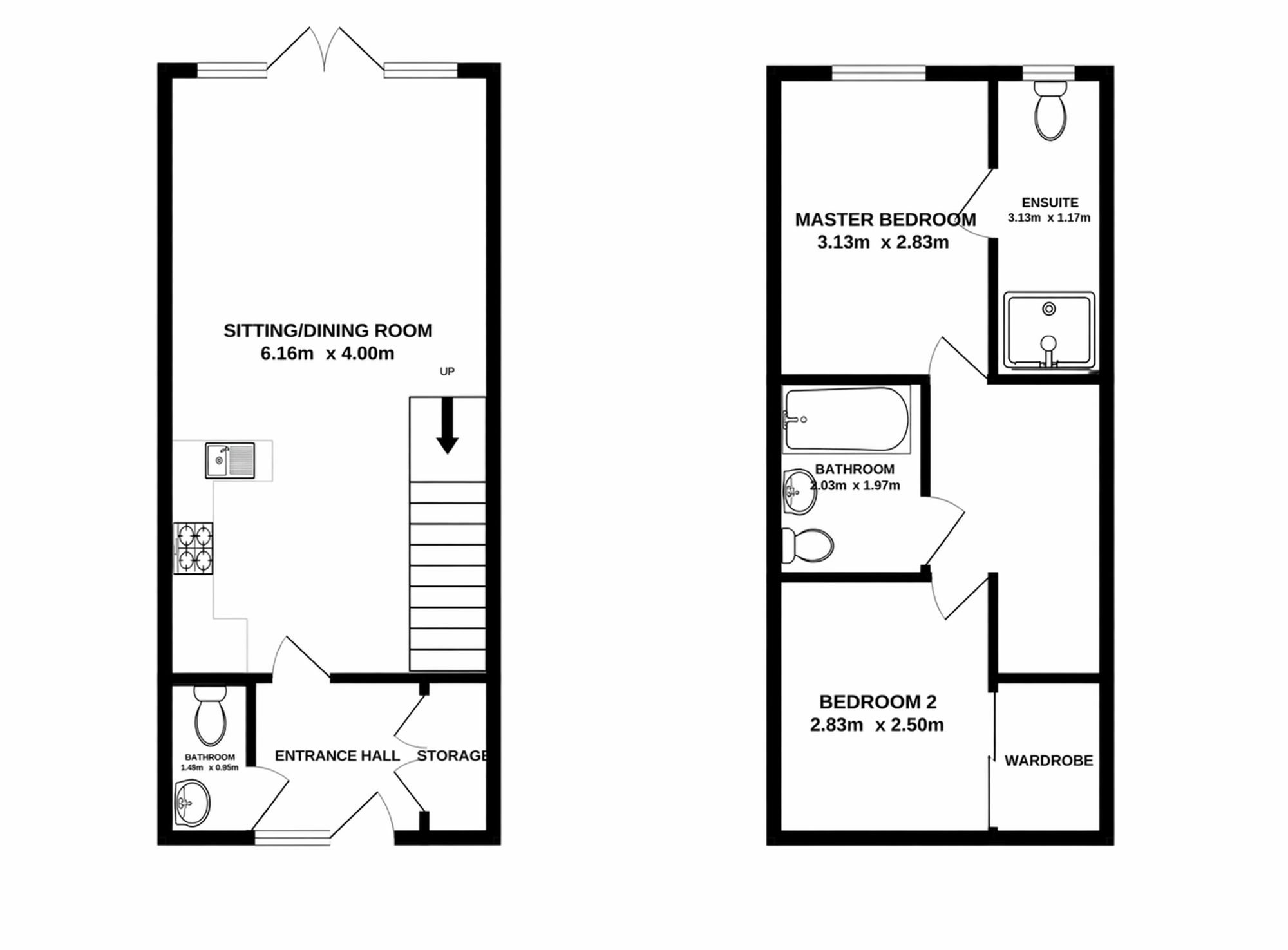 Floorplan for York Drive, Upper Cambourne, CB23