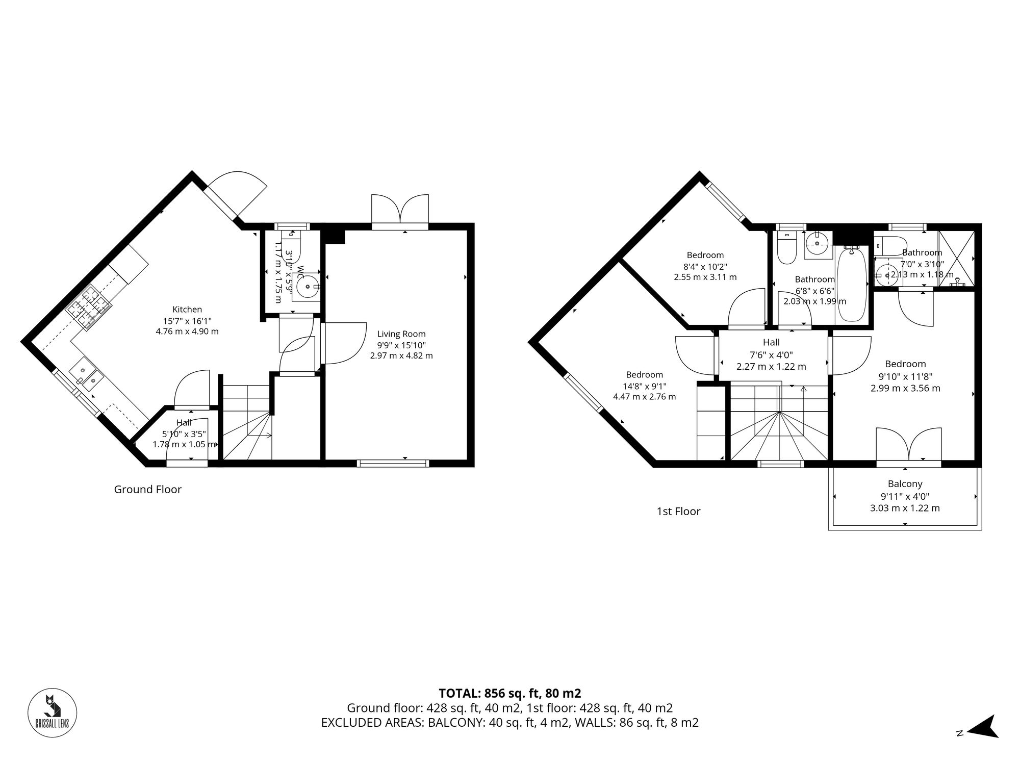 Floorplan for Otter Road, Upper Cambourne, CB23