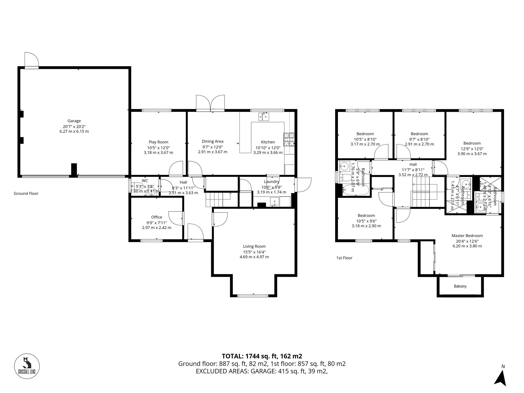 Floorplan for Whirlwind Close, Upper Cambourne, CB23