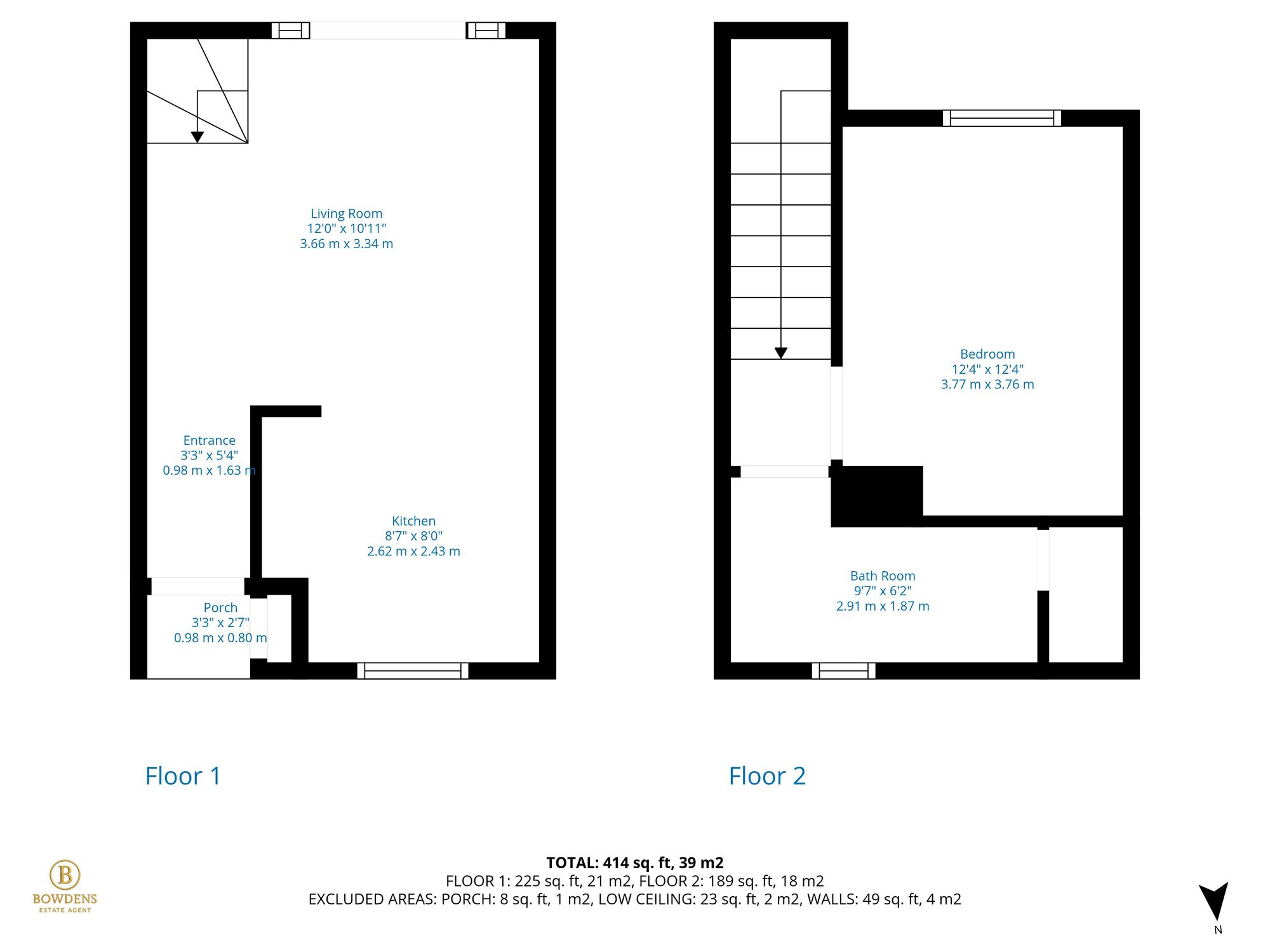 Floorplan for Callander Close, Cambridge, CB4