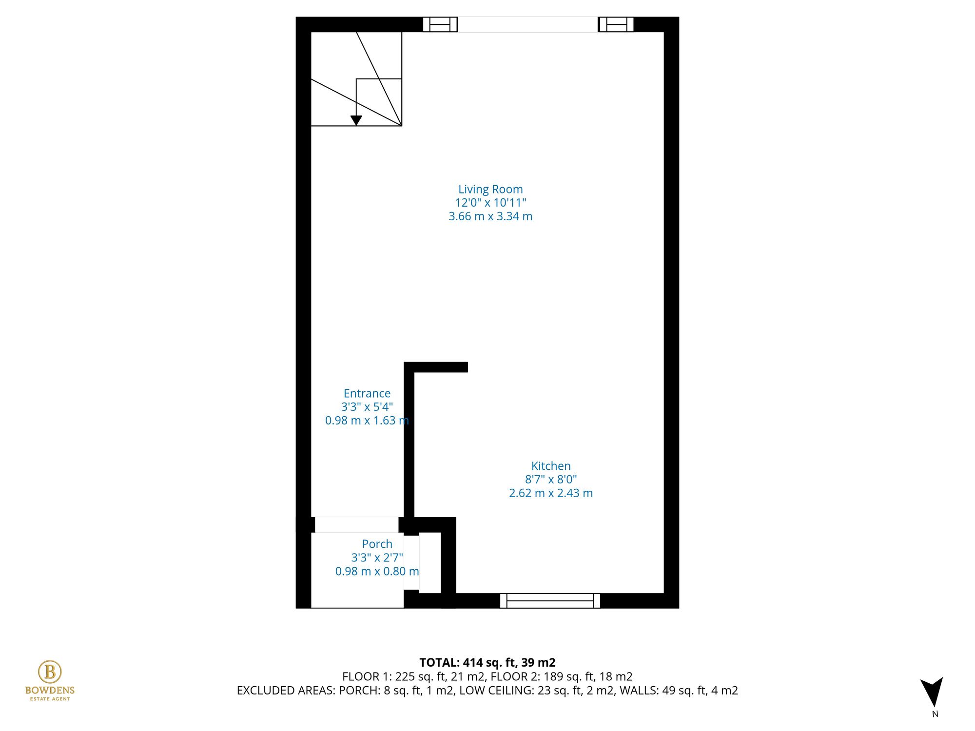 Floorplan for Callander Close, Cambridge, CB4