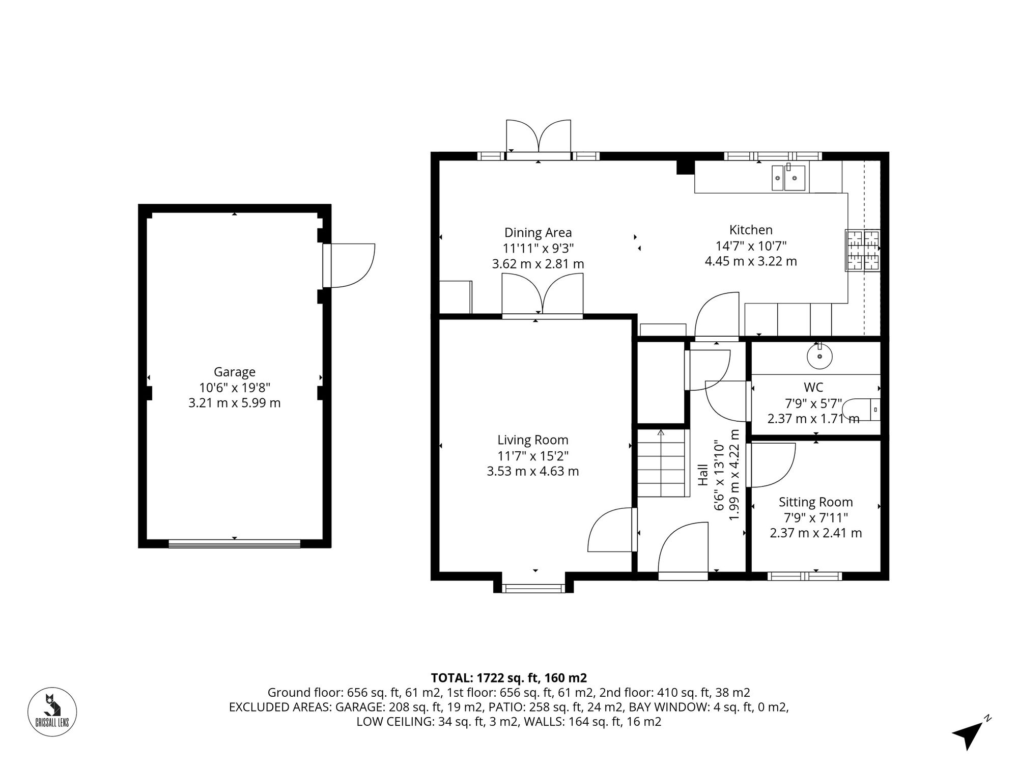 Floorplan for Gladiator Road, Upper Cambourne, CB23
