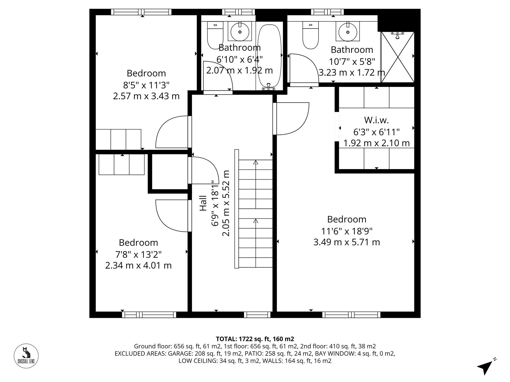 Floorplan for Gladiator Road, Upper Cambourne, CB23