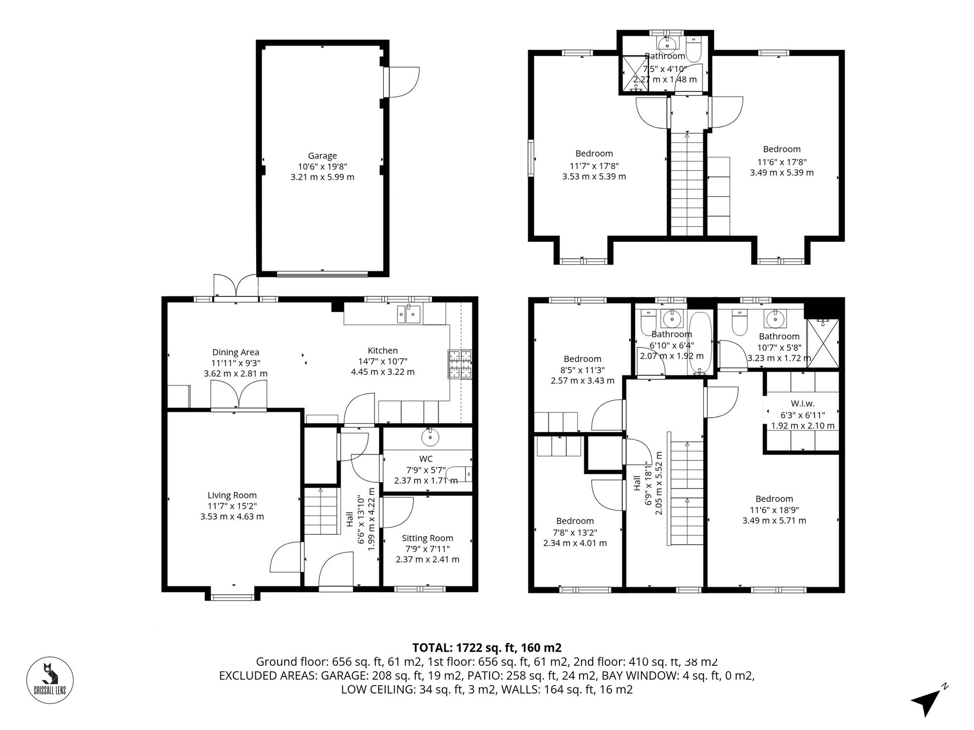 Floorplan for Gladiator Road, Upper Cambourne, CB23