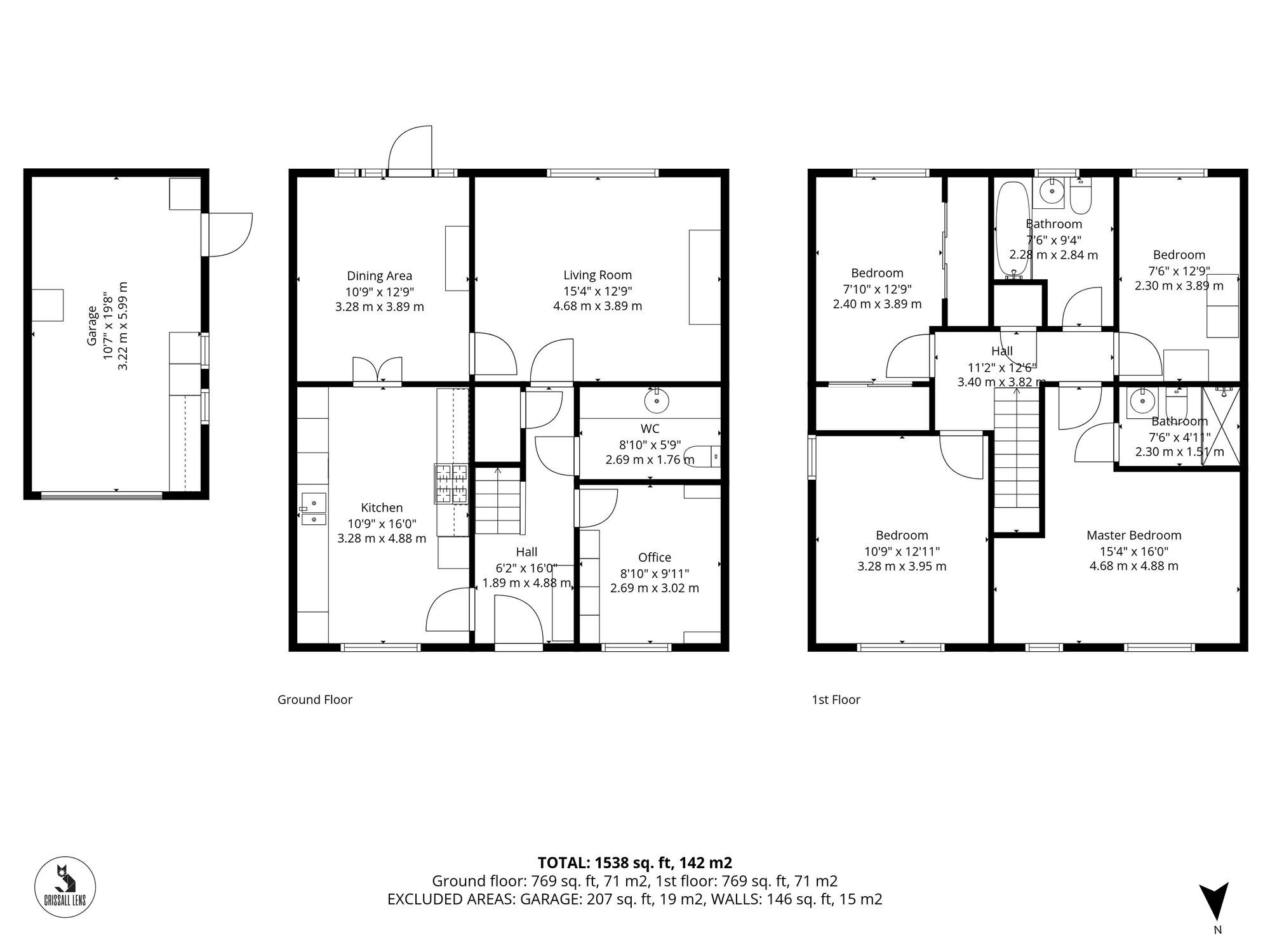 Floorplan for Gladiator Road, Upper Cambourne, CB23
