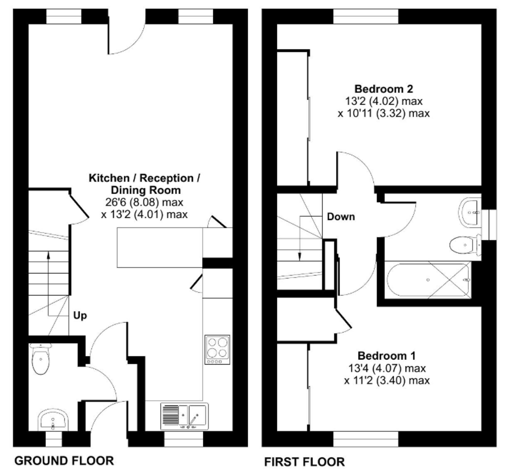Floorplan for Spitfire Road, Upper Cambourne, CB23