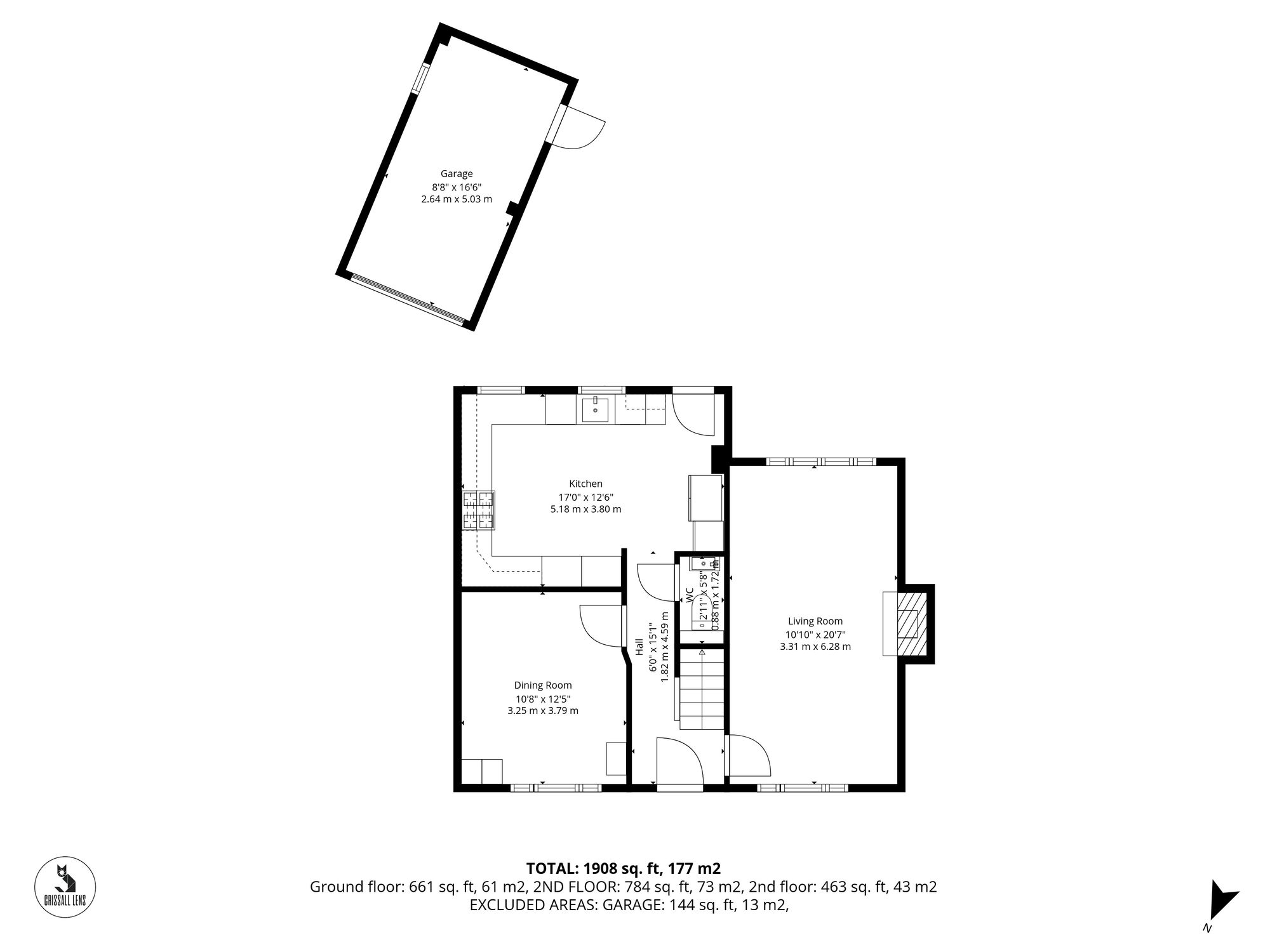 Floorplan for New Hall Lane, Great Cambourne, CB23