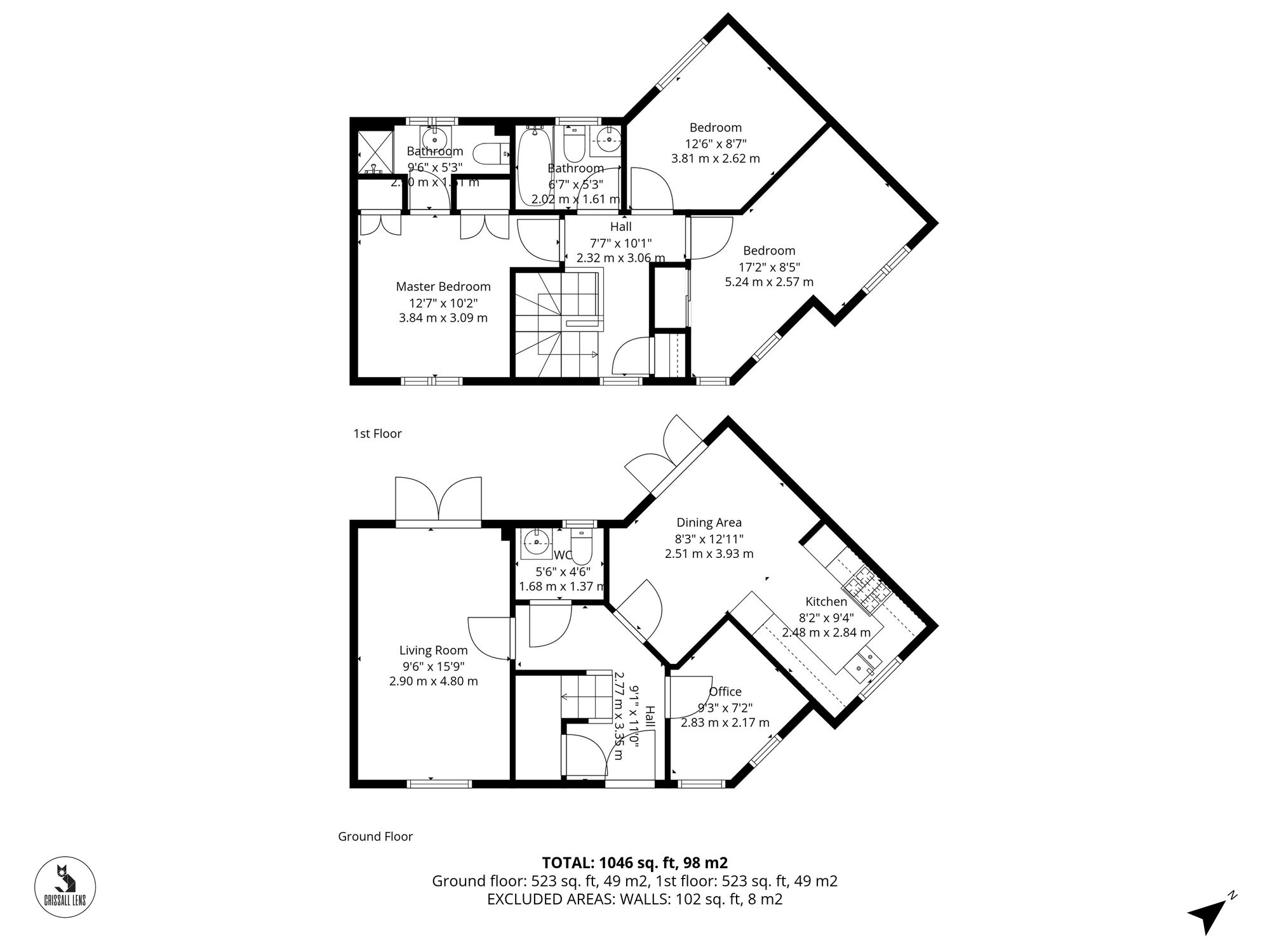 Floorplan for Bullrush Lane, Great Cambourne, CB23