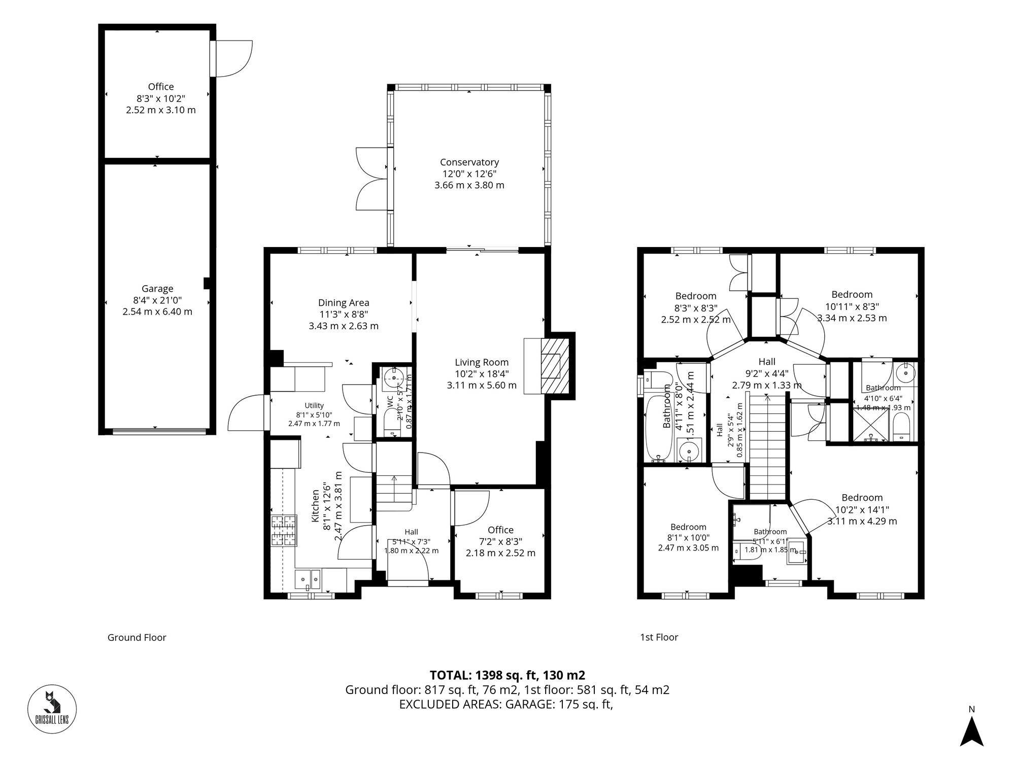 Floorplan for Chapmans Drive, Great Cambourne, CB23
