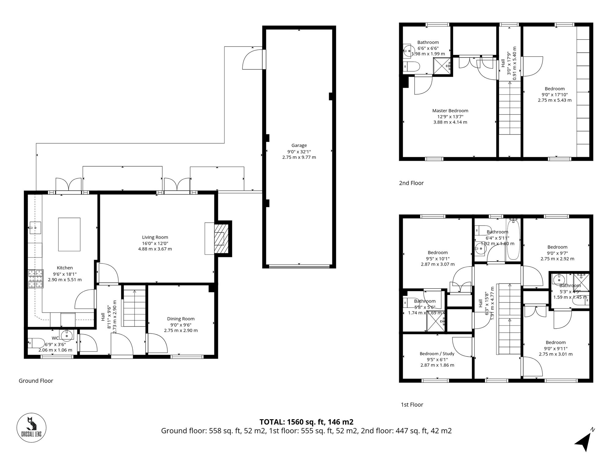 Floorplan for Greenhaze Lane, Great Cambourne, CB23
