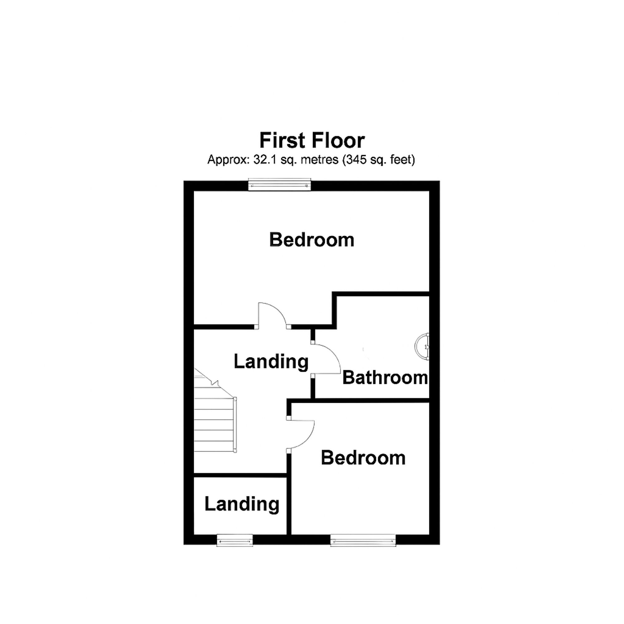 Floorplan for Beaufort Road, Upper Cambourne, CB23