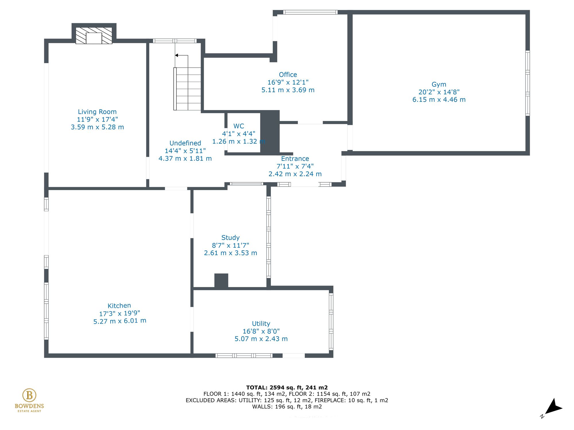 Floorplan for Ermine Street, Caxton, CB23