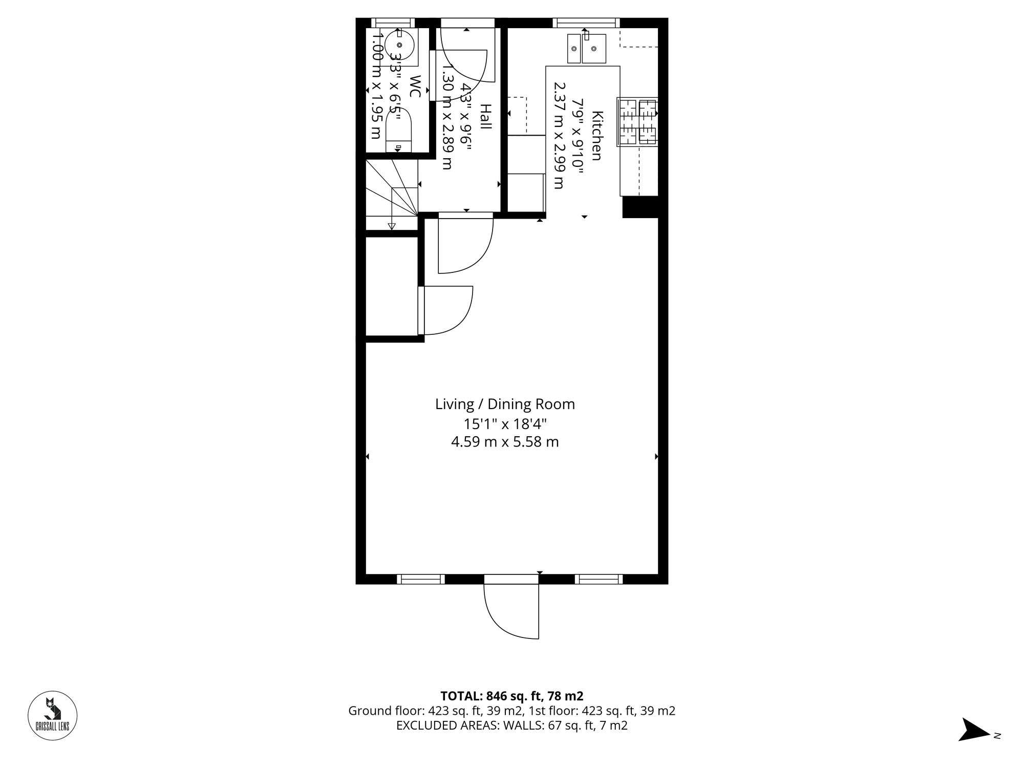 Floorplan for Beaufort Road, Upper Cambourne, CB23