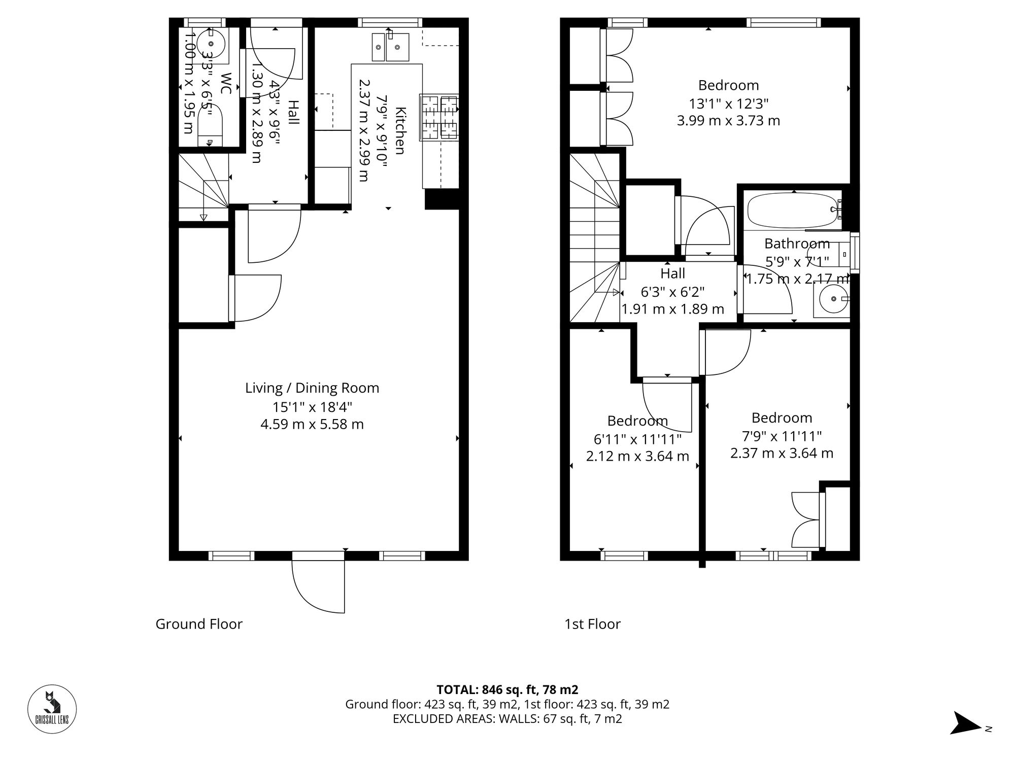 Floorplan for Beaufort Road, Upper Cambourne, CB23