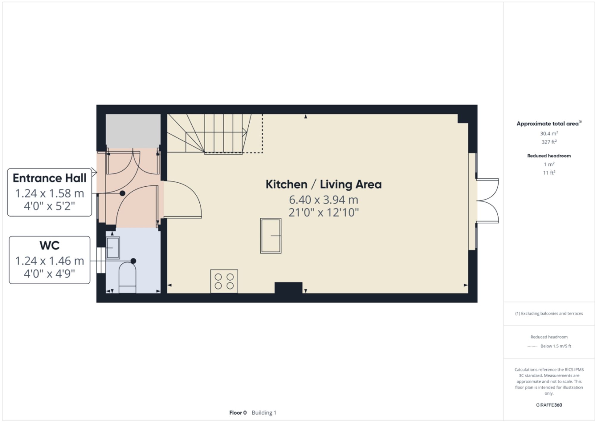 Floorplan for Oxford Way, Upper Cambourne, CB23