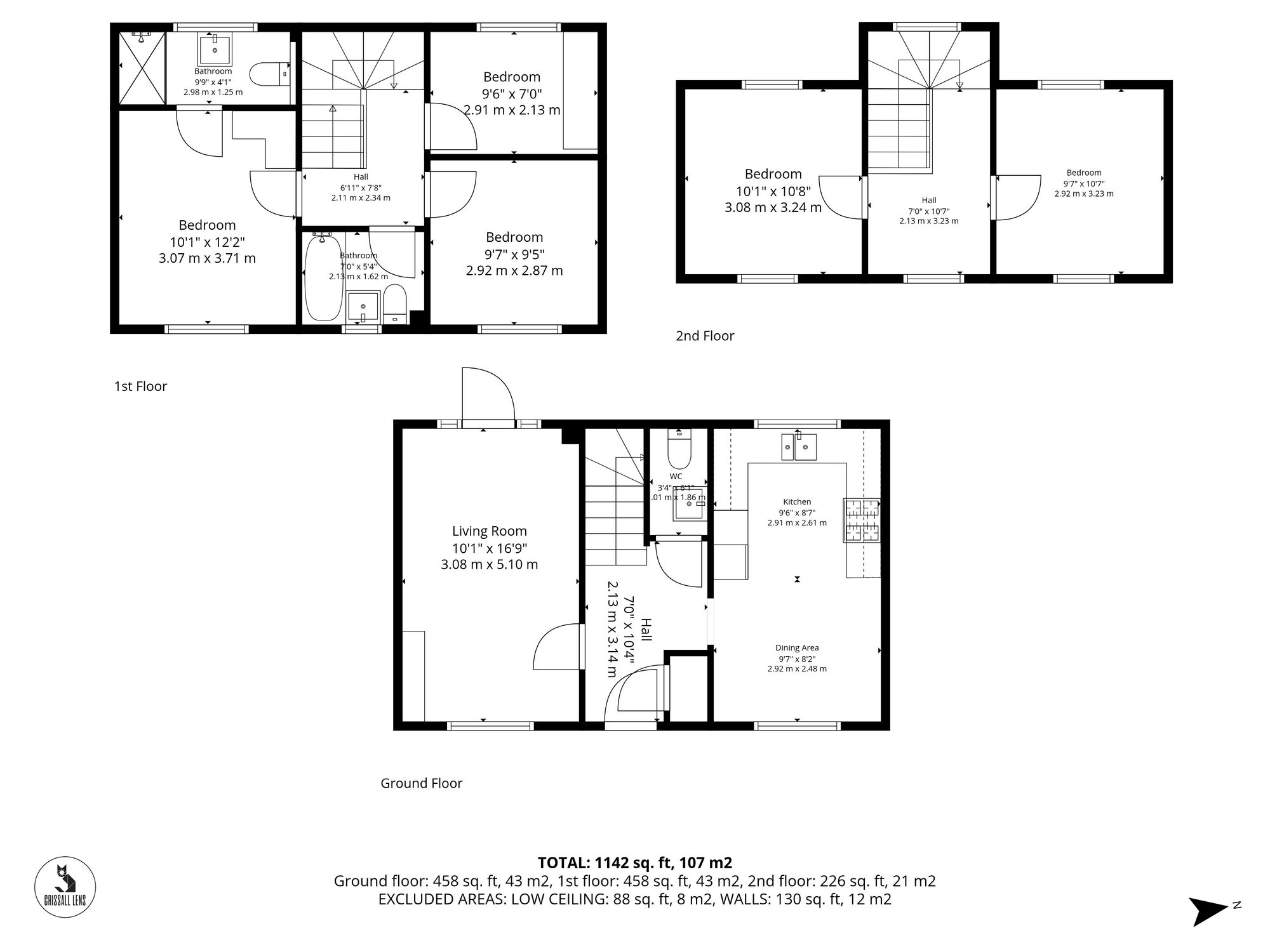 Floorplan for Gladiator Road, Upper Cambourne, CB23