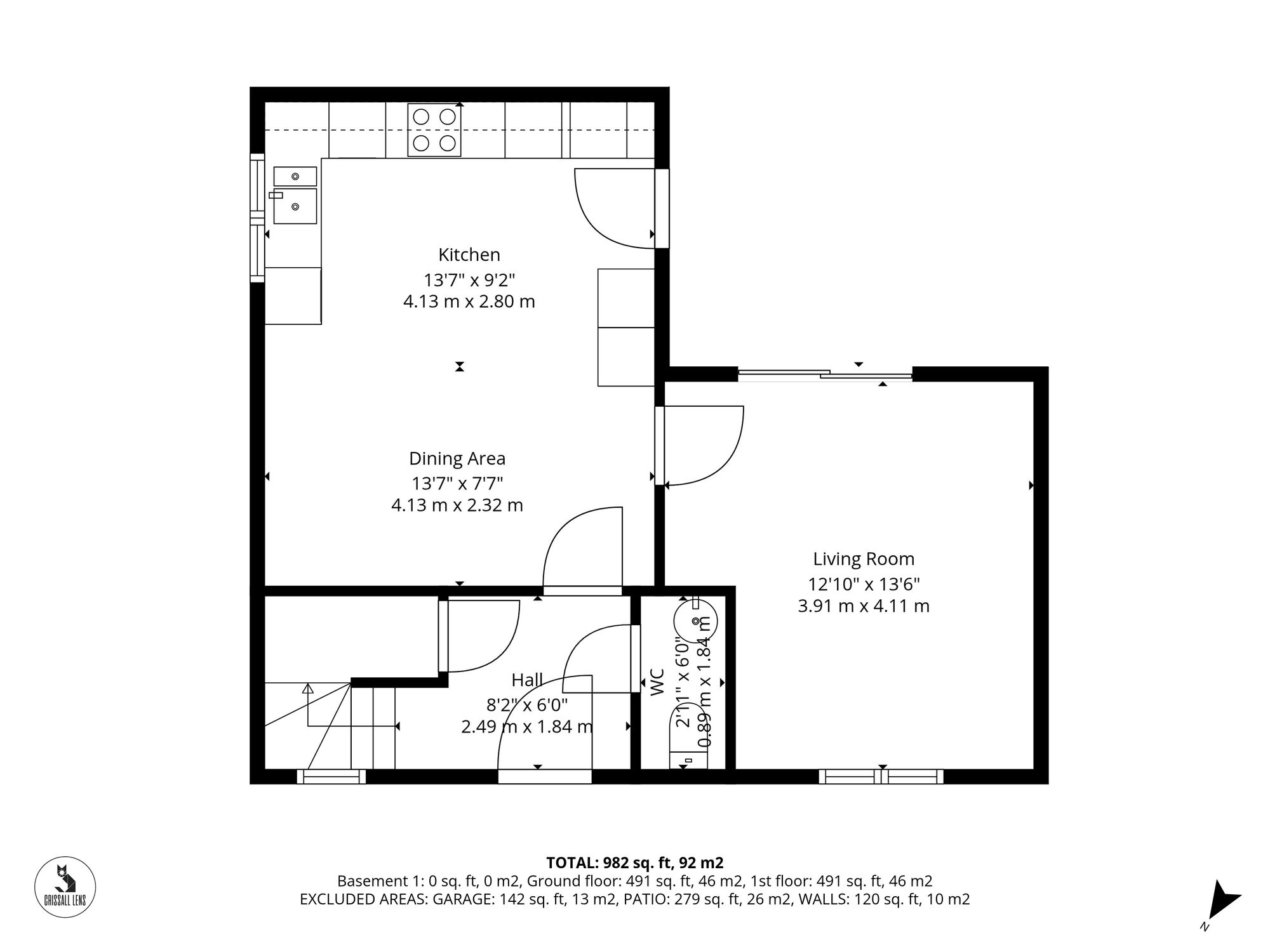 Floorplan for Brookfield Way, Lower Cambourne, CB23