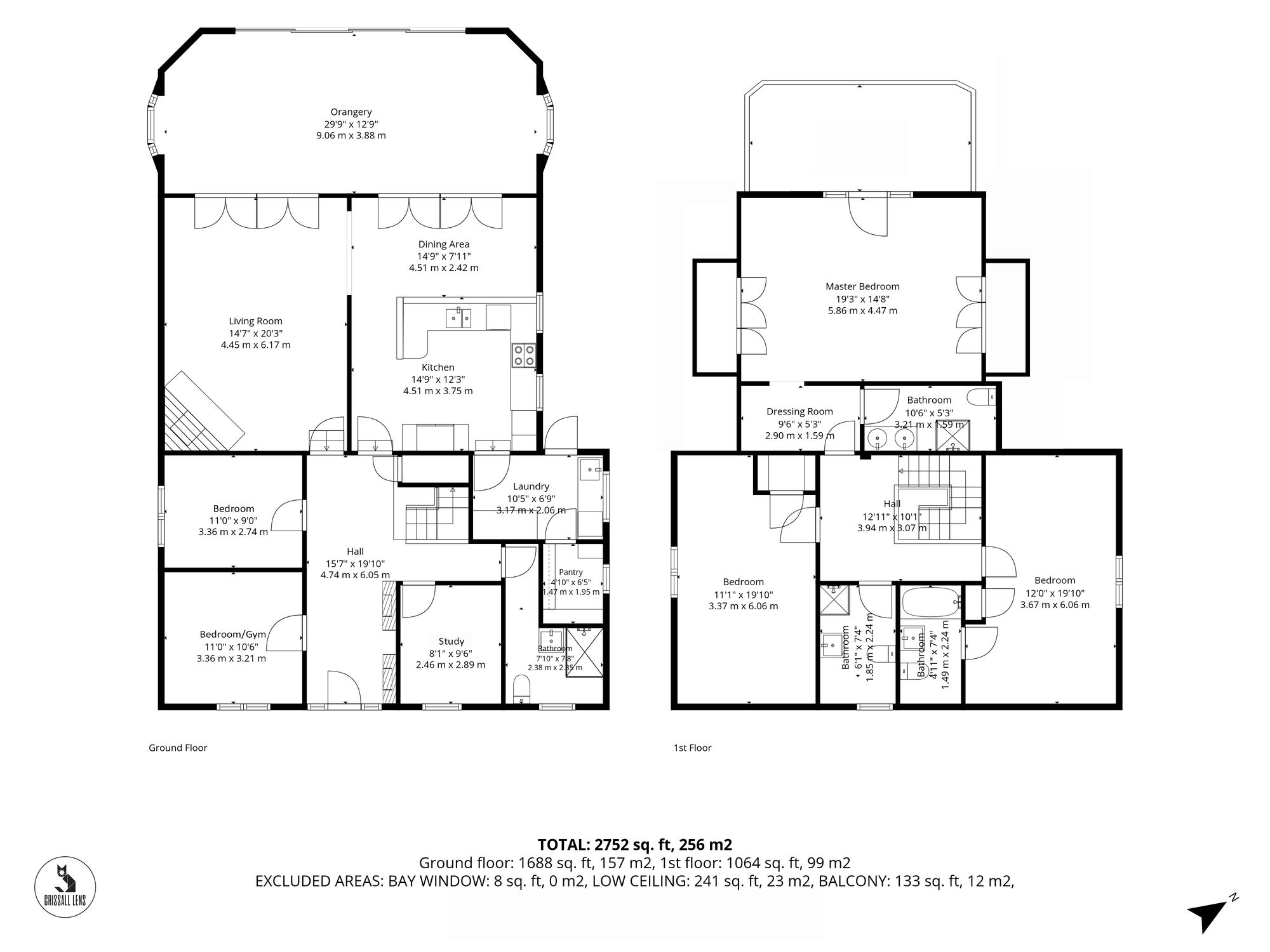 Floorplan for Madingley Road, Coton, CB23