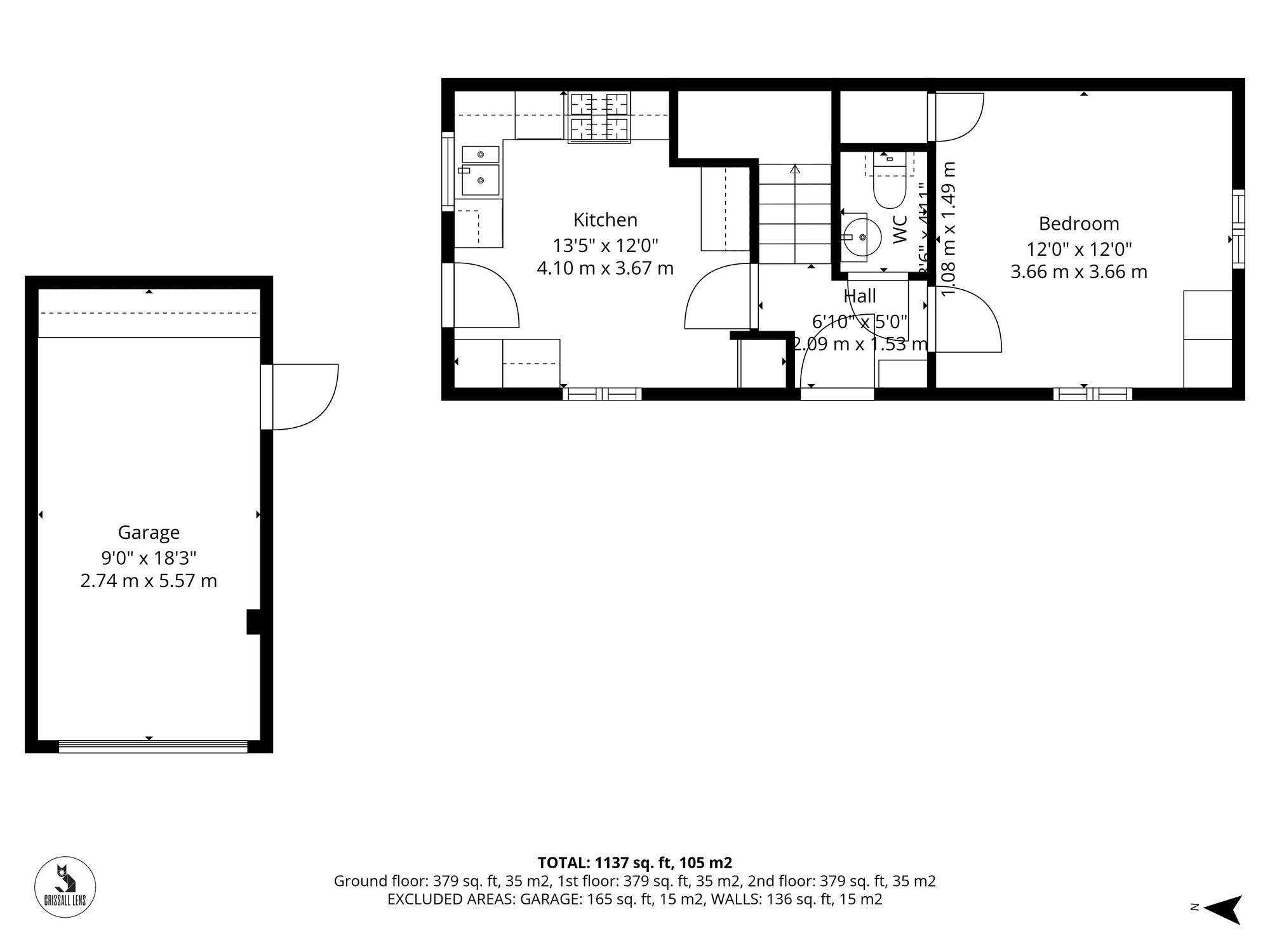 Floorplan for Greenhaze Lane, Great Cambourne, CB23