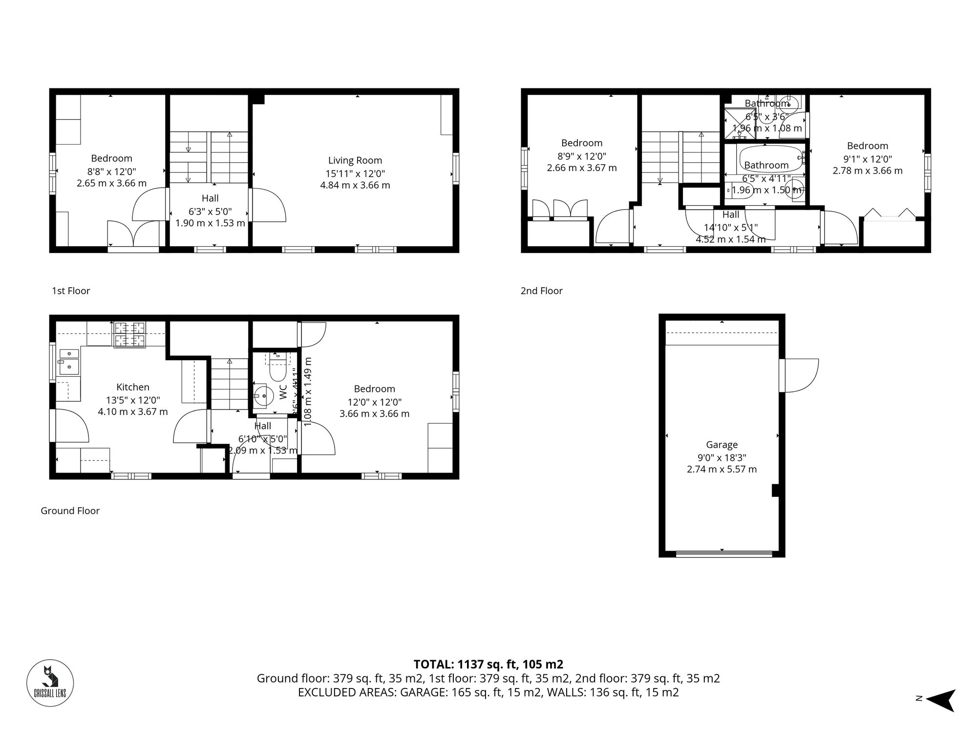 Floorplan for Greenhaze Lane, Great Cambourne, CB23