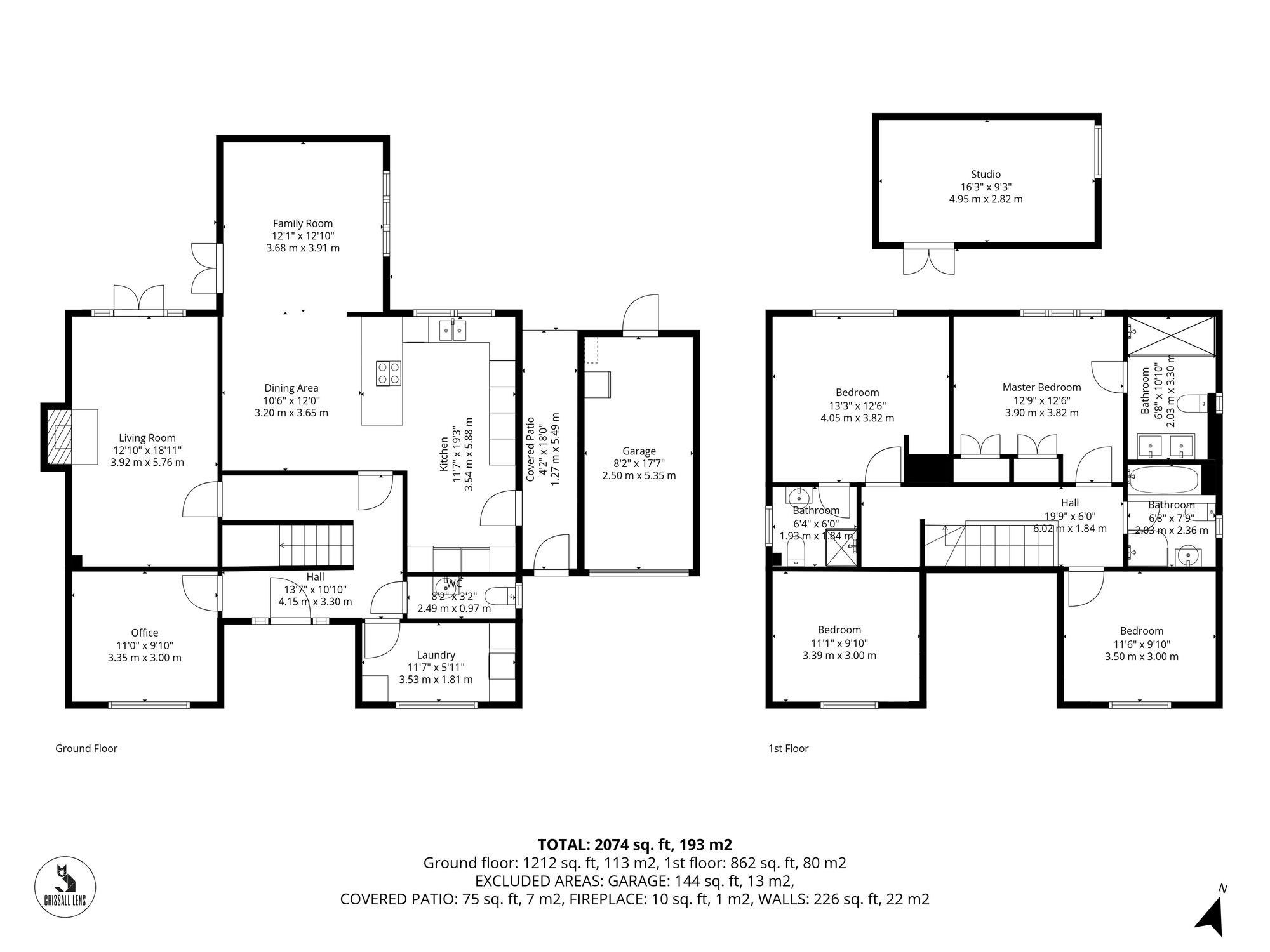 Floorplan for Lumbley Close, Great Cambourne, CB23