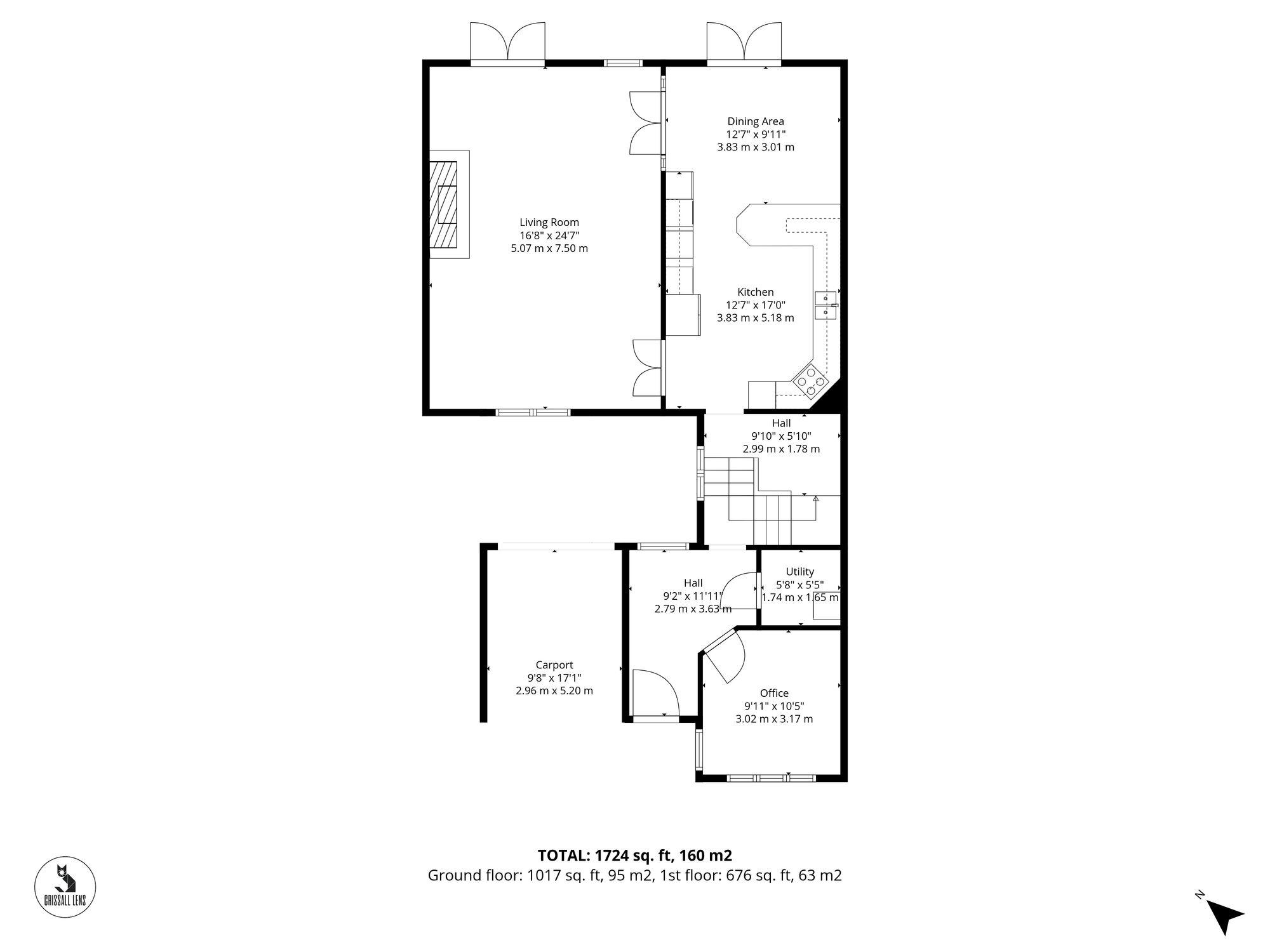Floorplan for High Street, Bourn, CB23