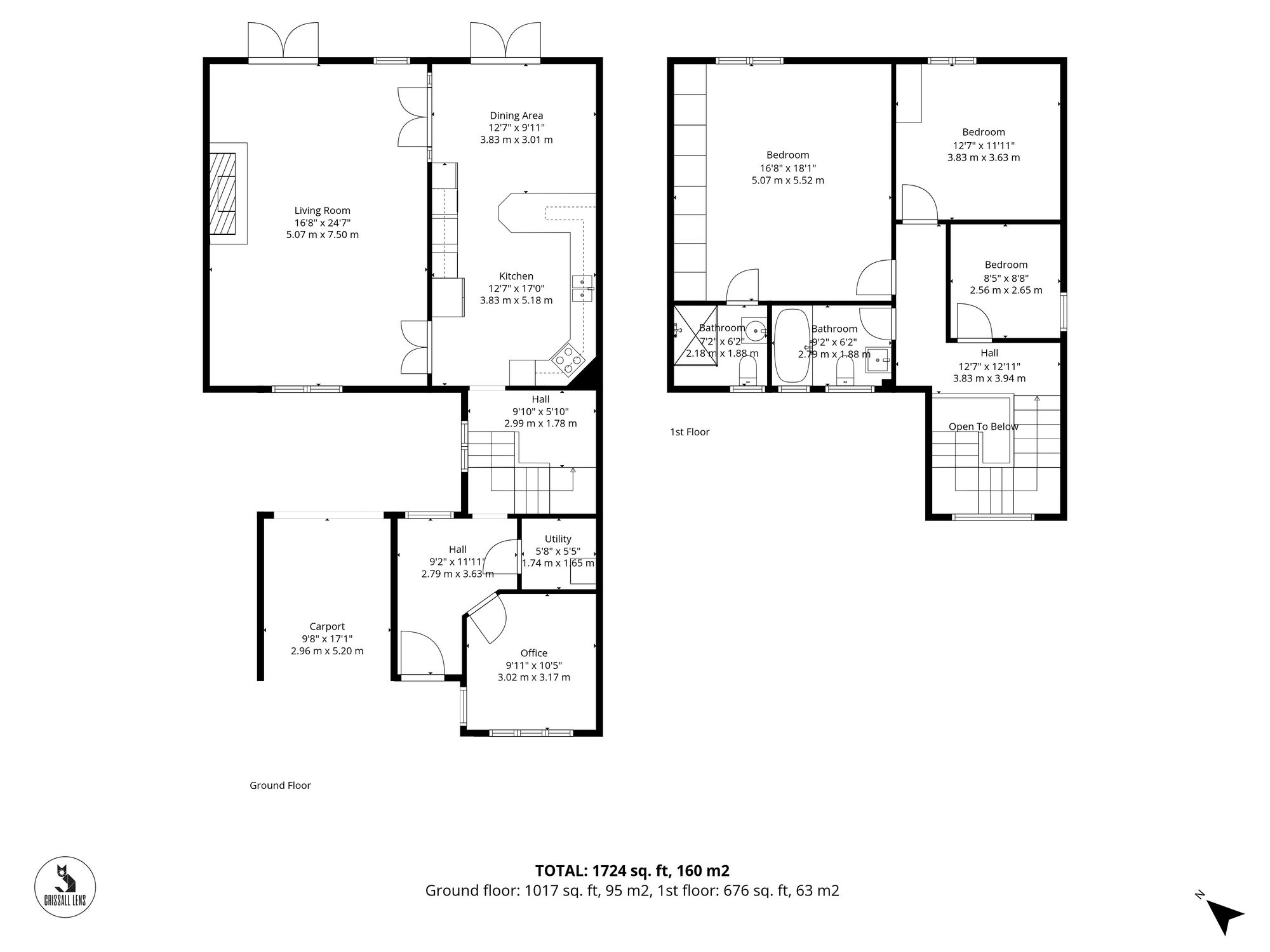 Floorplan for High Street, Bourn, CB23