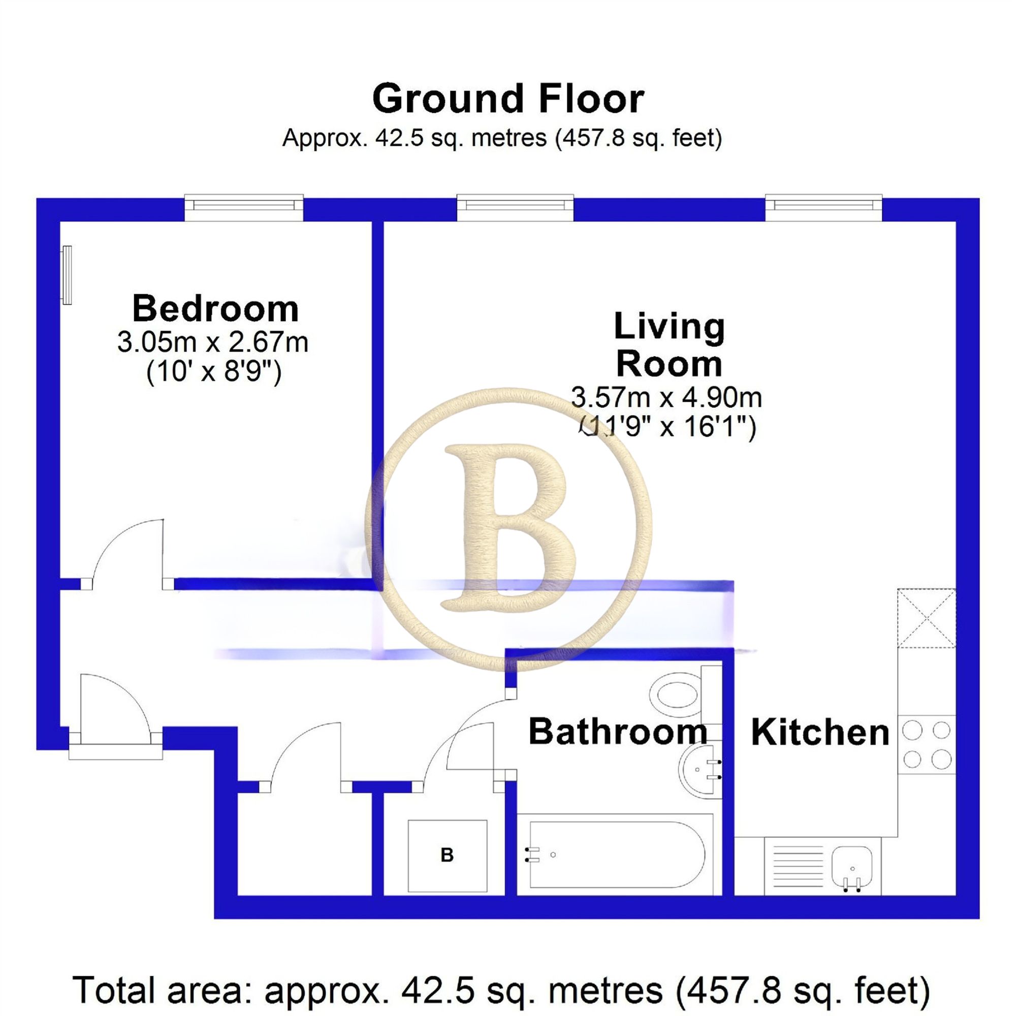 Floorplan for High Street, Great Cambourne, CB23