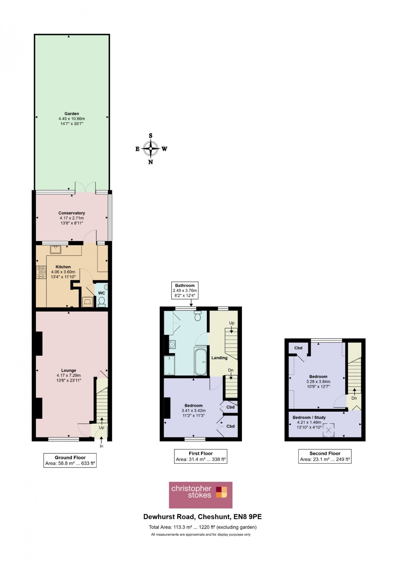 Dewhurst Road, Cheshunt, Hertfordshire, EN8 9PE
