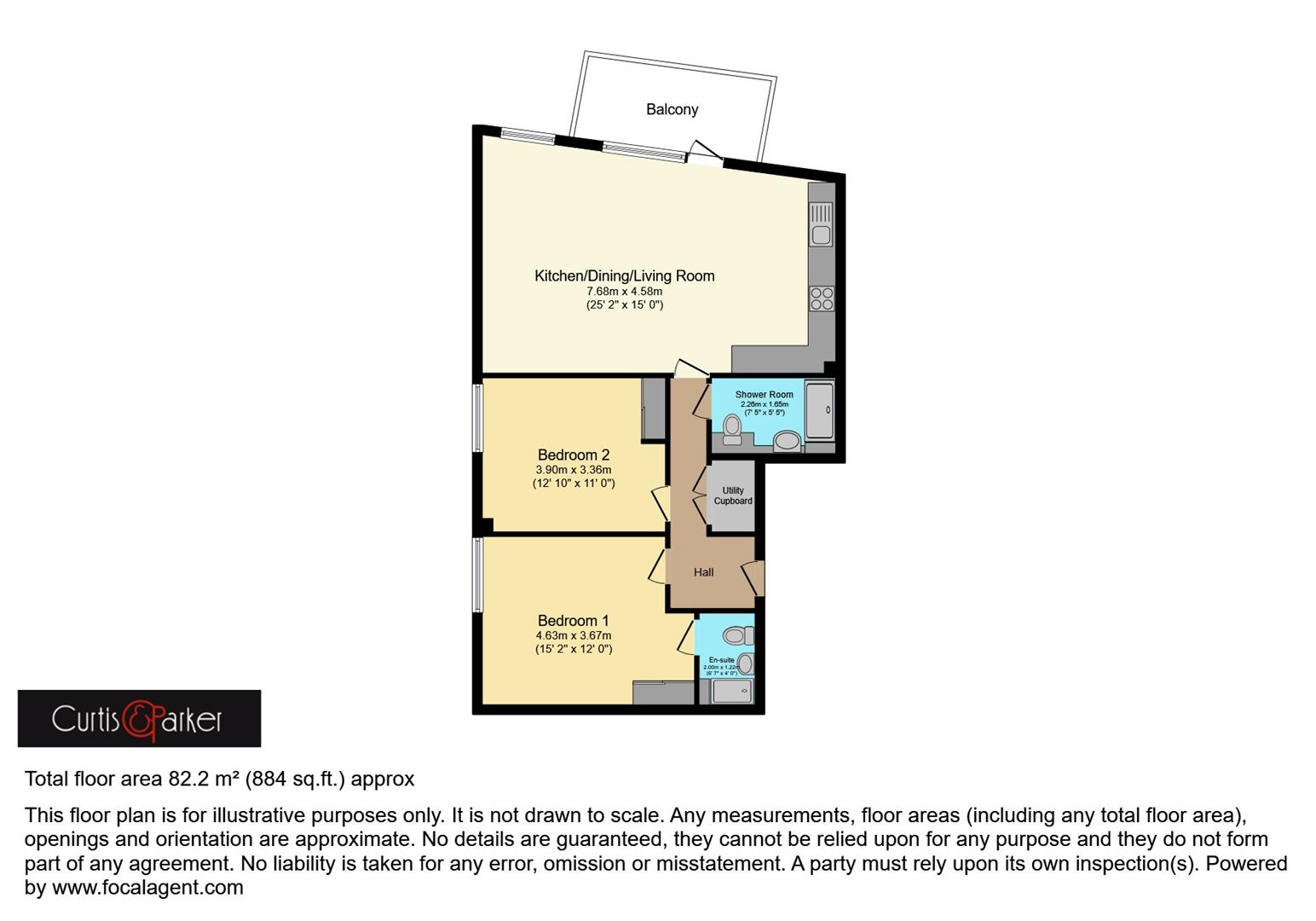 Floorplan for Glenthorne Road, London W6