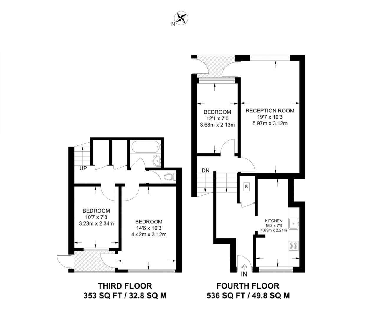 Floorplan for Mallory Street, Marylebone, NW8