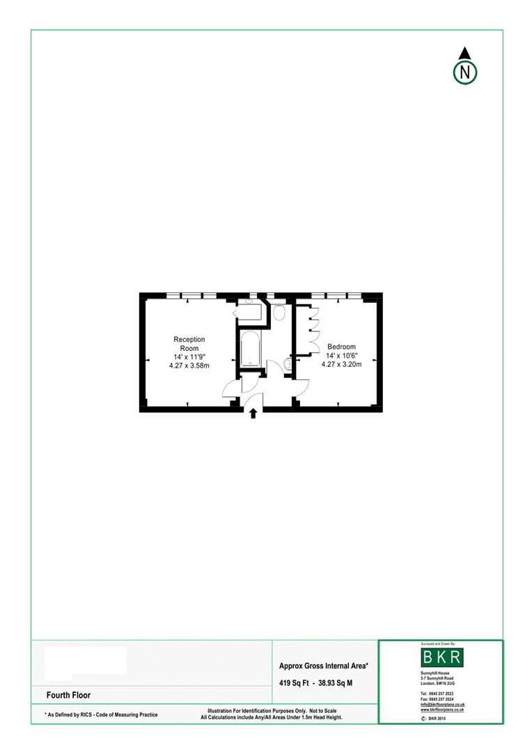 Floorplan for Hill Street, Mayfair W1J