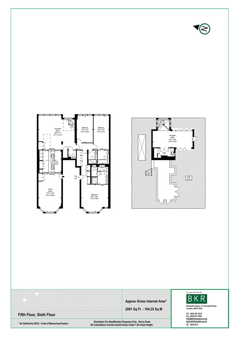 Floorplan for Imperial House, Young Street, W8