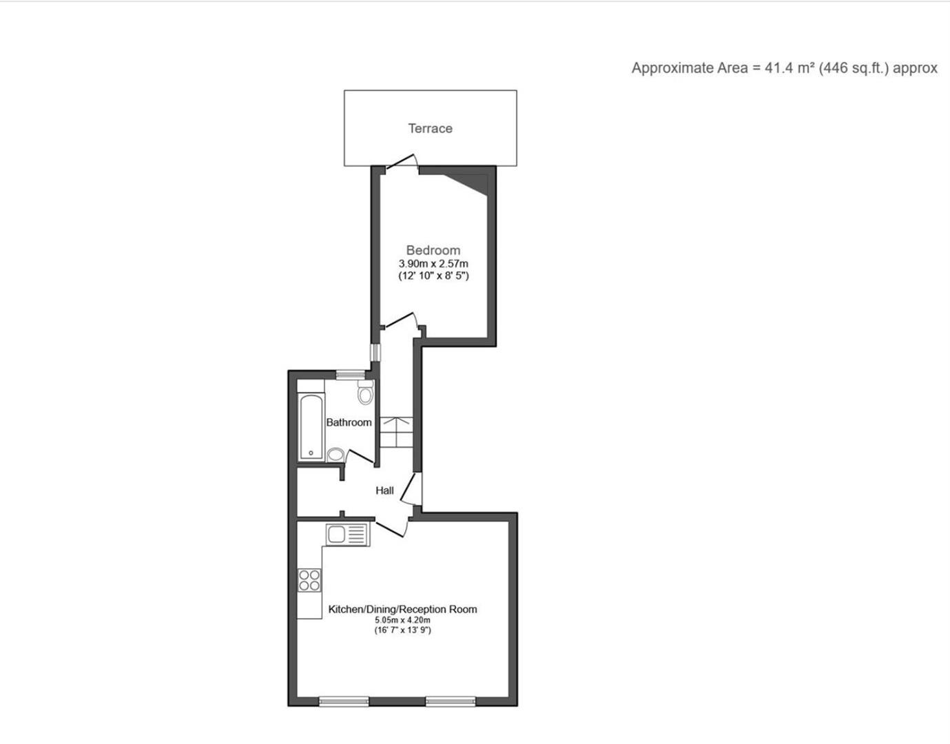 Floorplan for Church Road, Acton, W3