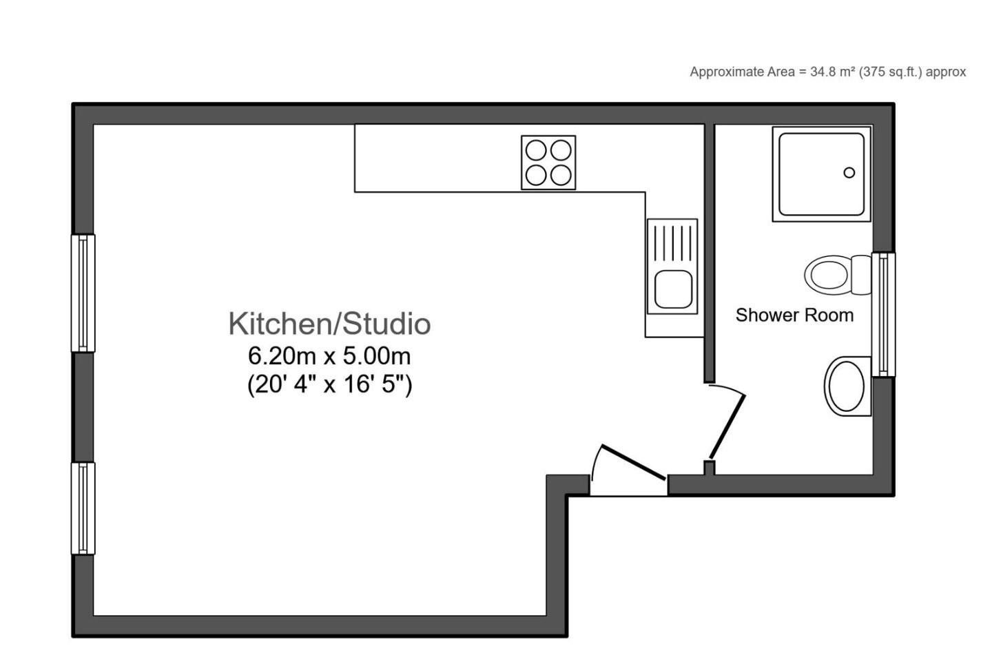 Floorplan for Church Road, Acton, W3