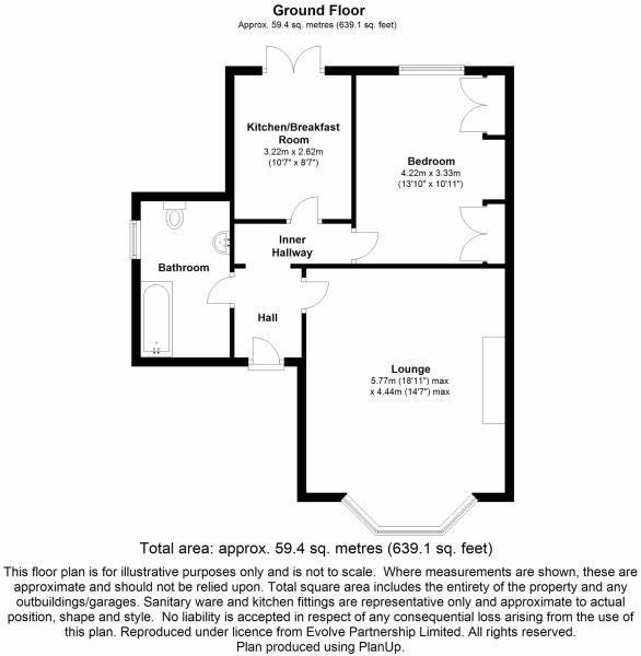 Floorplan for Haven Green, Ealing, W5