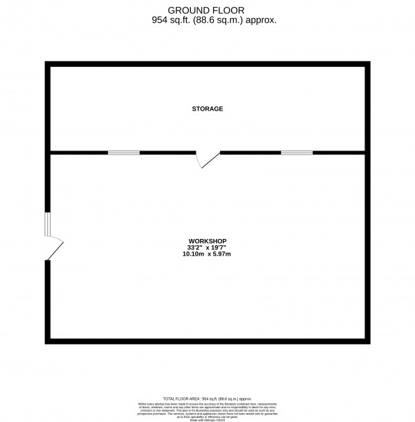 Floorplan for Goxhill, Barrow Upon Humber, North Lincs