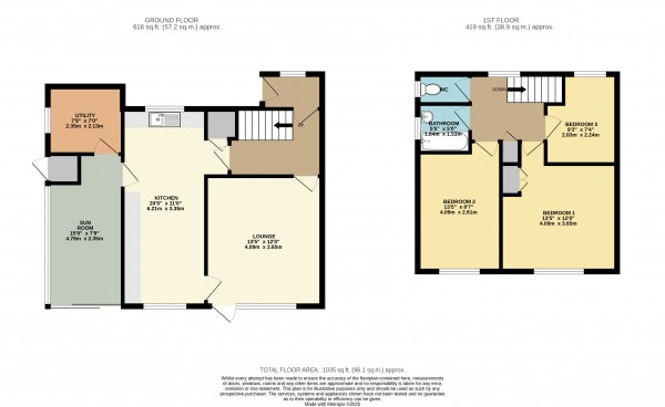 Floorplan for Friars Gate, Ulceby, North Lincolnshire