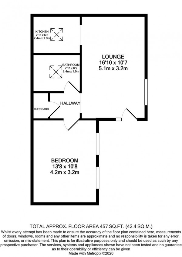 Floorplan for Blackhorse Lane, Walthamstow, London, E17