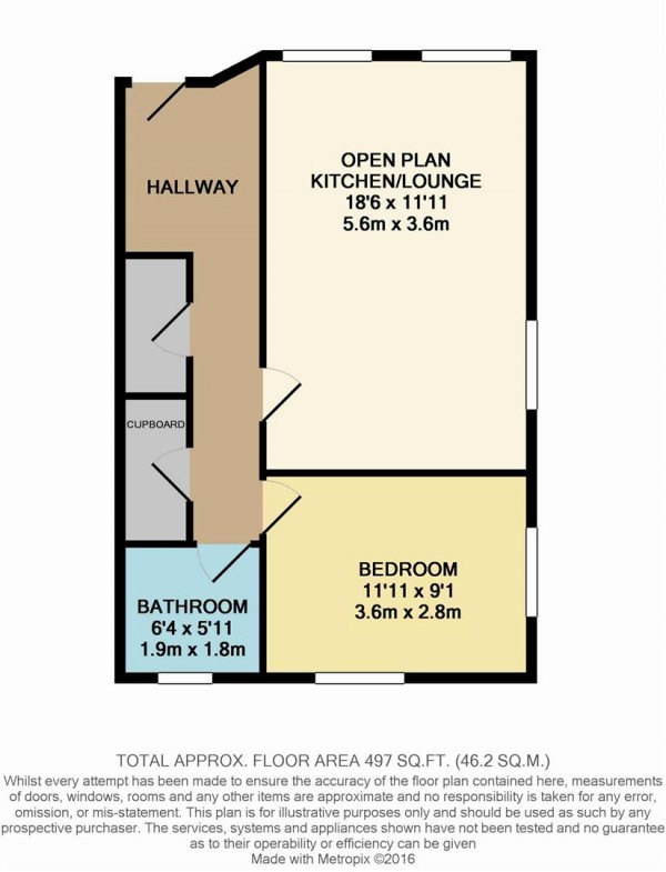 Floorplan for Cherry Close, Walthamstow, London, E17