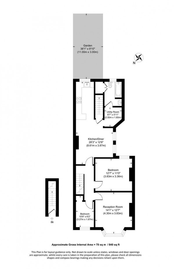 Floorplan for High Road Leyton, Leyton, London, E10