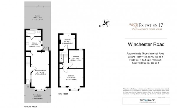 Floorplan for Winchester Road, Chingford, London, E4