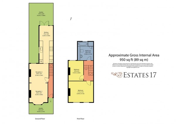 Floorplan for Ringwood Road, Walthamstow, London, E17
