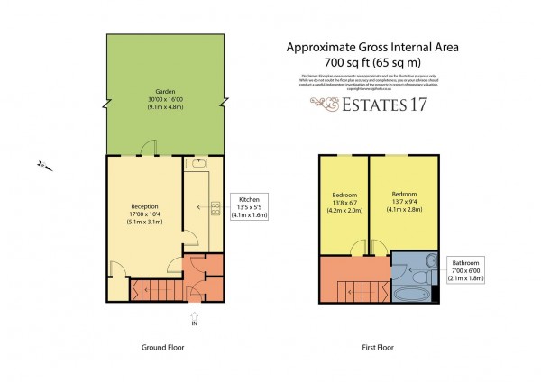Floorplan for Bremer Mews, Walthamstow, London, E17