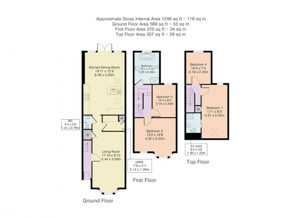Floorplan for Chelmsford Road, Walthamstow, London, E17
