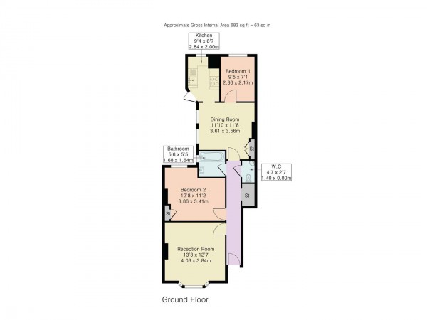 Floorplan for Newport Road, Leyton, London, E10